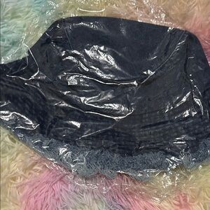 Stylish Blue Denim Bucket Hat